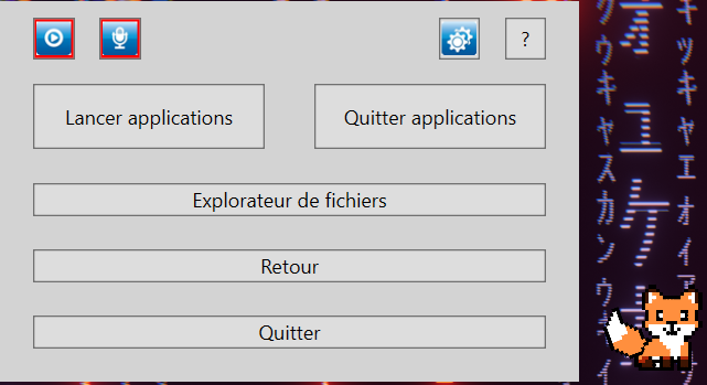 Capture d'écran de l'application Echo